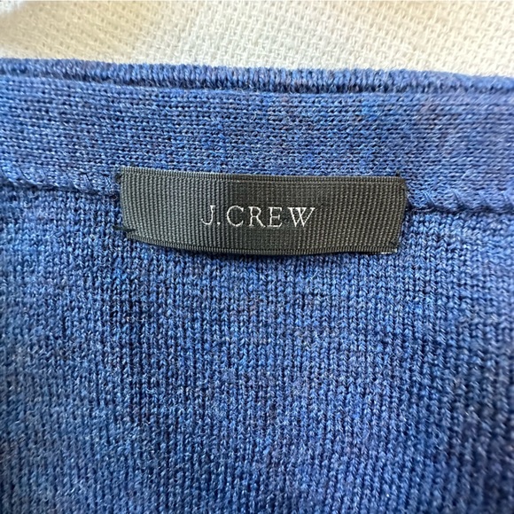 J Crew Zip Cardigan w/Pockets & Chunky Knit Sleeves - Picture 13 of 13